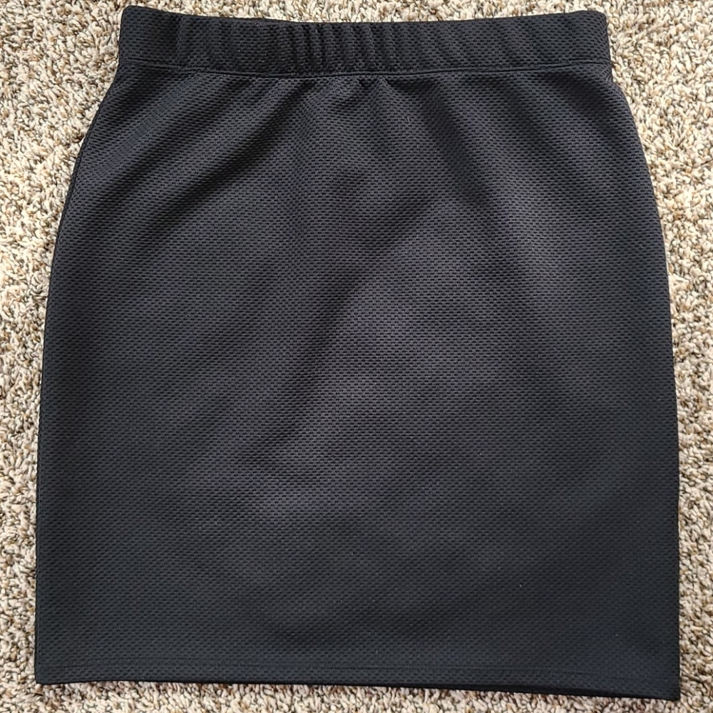 Bongo Black Body Con Mini Skirt Stretchy